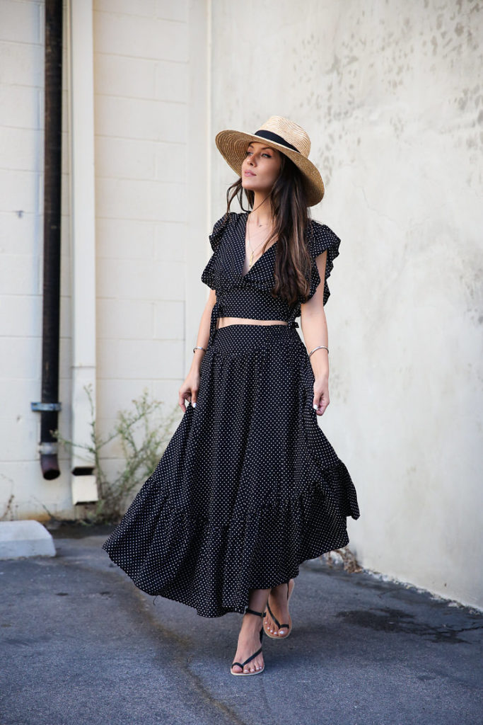 The Perfect Crop Top Midi Set - Andee Layne