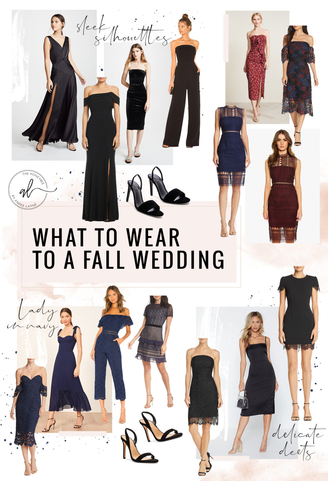 can you wear black to a fall wedding