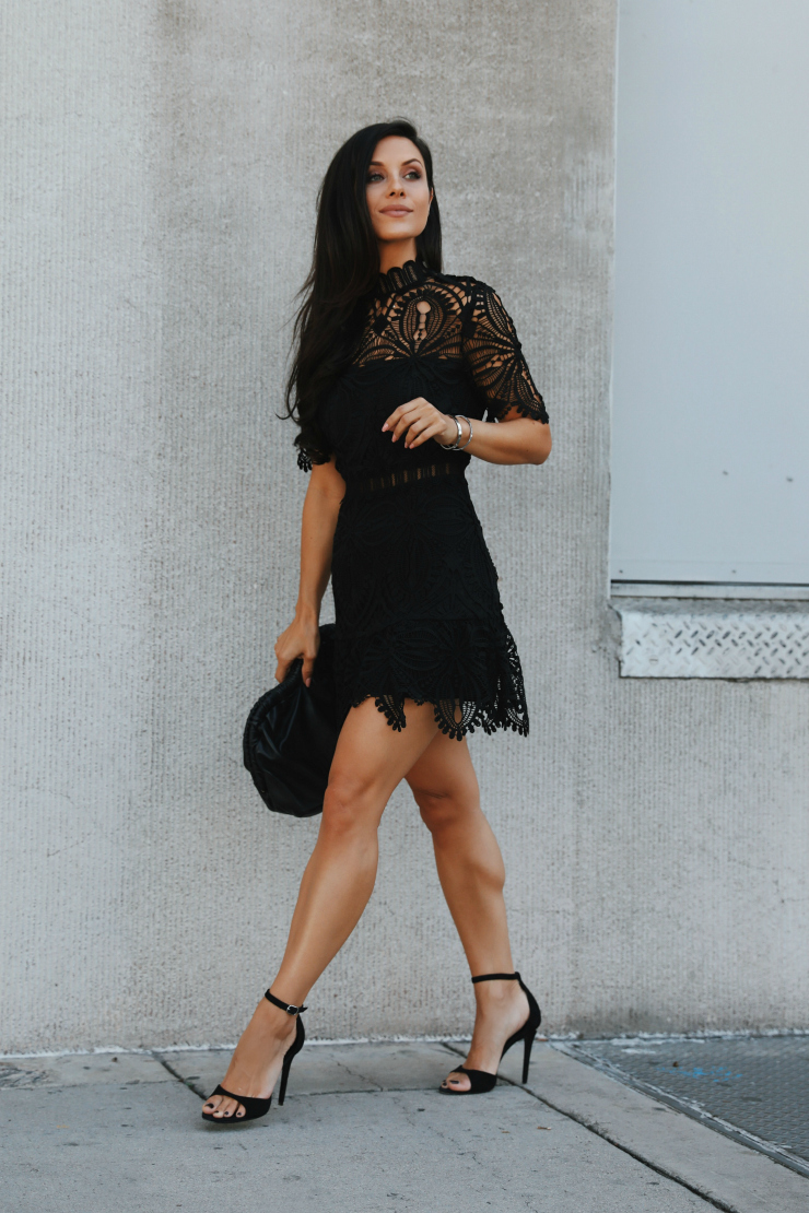 The Little Black Lace Dress I'm Obsessed With - Andee Layne